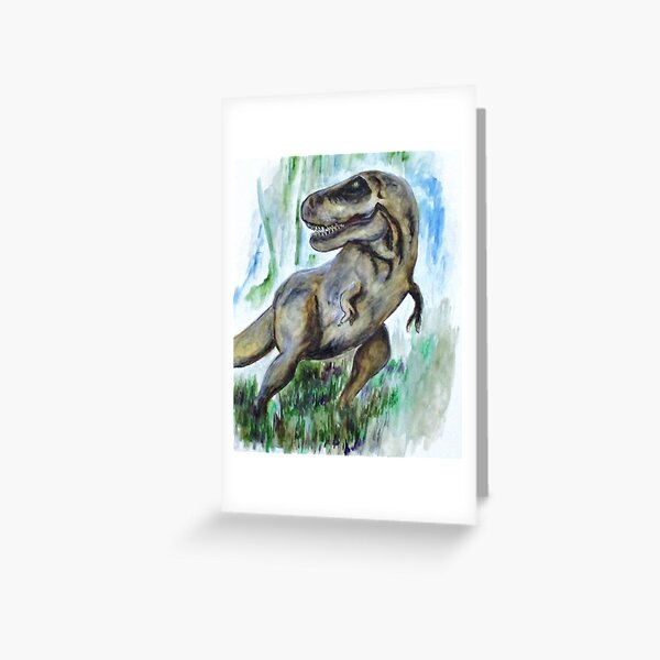 Salvatori Dinosaur Greeting Card