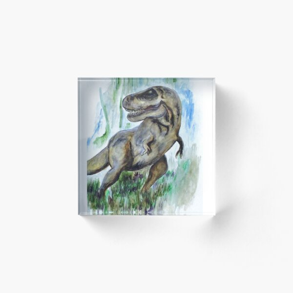 Salvatori Dinosaur Acrylic Block