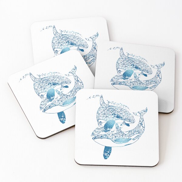 Item preview, Playful Orca Mandala  designed and sold by Jordan Blackstone.