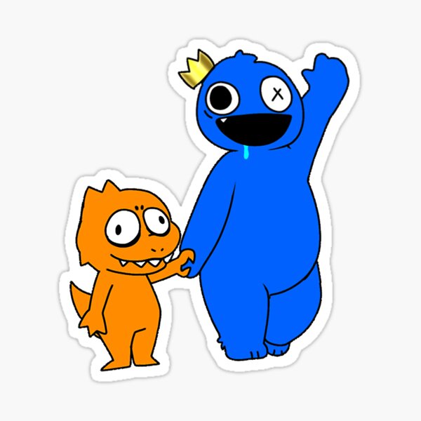 Rainbow Friend Red Sticker - Rainbow friend red - Discover & Share GIFs