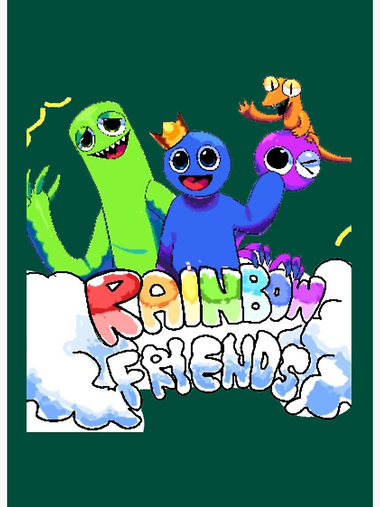 rainbow friends chapter 2 rainbow friends fnf rainbow friends roblox  rainbow friends animation rainb(4) Kids T-Shirt for Sale by marchand45