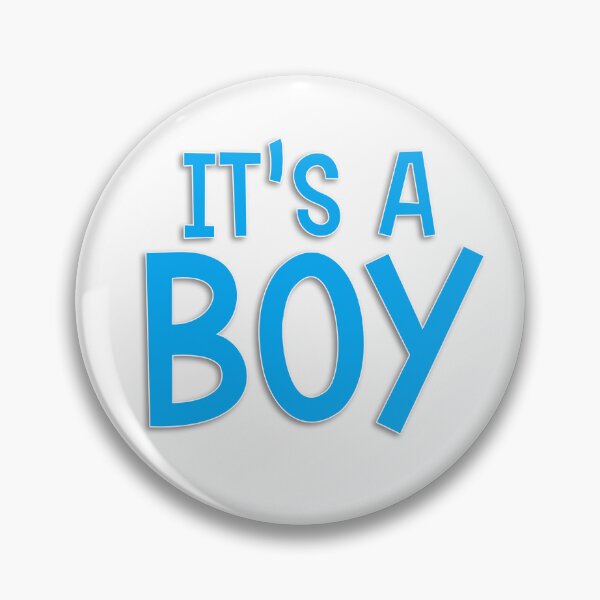 Item preview, IT'S A BOY ! Gender Reveal Team Baby Shower Design Boy Blue theme Gender Reveal  designed and sold by ZenDesigner.