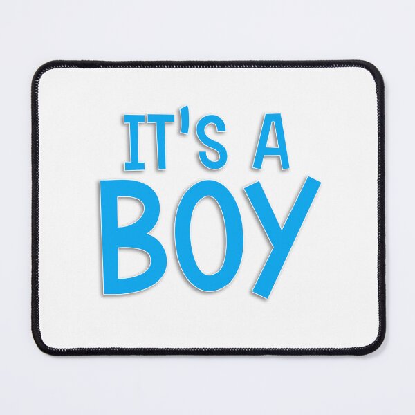 Item preview, IT'S A BOY ! Gender Reveal Team Baby Shower Design Boy Blue theme Gender Reveal designed and sold by ZenDesigner.