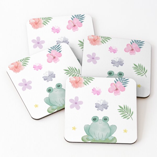 Item preview, Summer Party Tropical Sticker Pack Watercolor designed and sold by spaceopy.