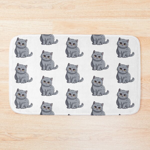 Item preview, Fluffy British Shorthair Cat designed and sold by octavilie.
