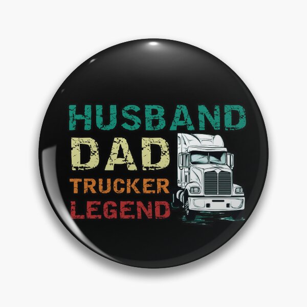 Item preview, Husband dad trucker legend designed and sold by knuppify.