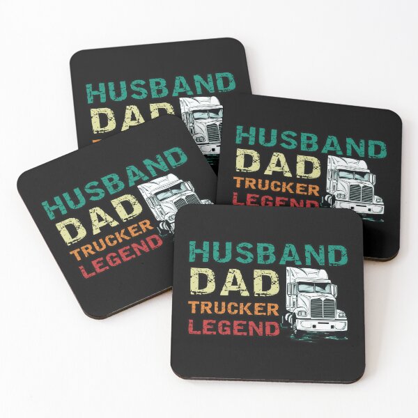 Item preview, Husband dad trucker legend designed and sold by knuppify.