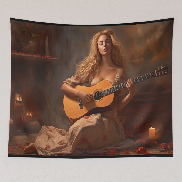 Item preview, Guitar by candle light designed and sold by TheOosh.