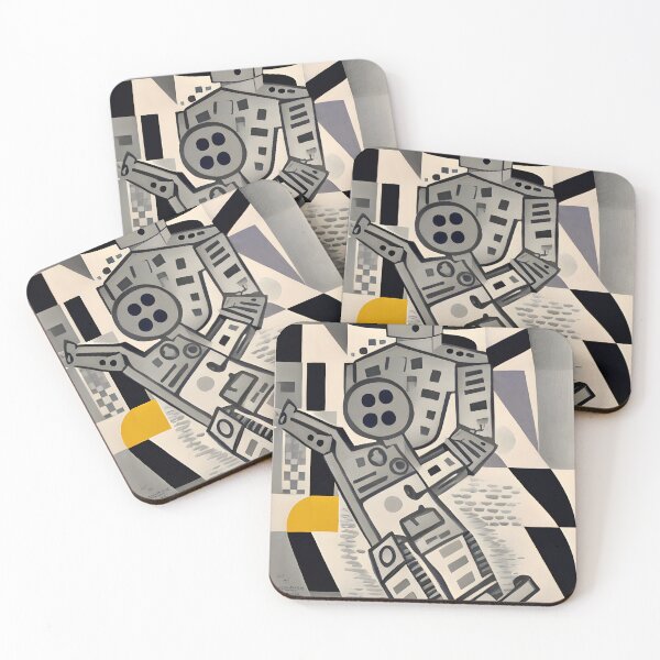 Item preview, Robot in the style of famous art. designed and sold by CRAFTER-MEDIA.