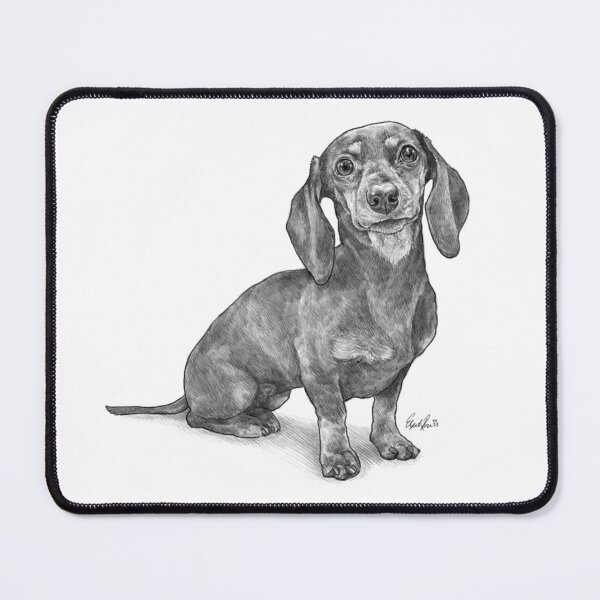 Item preview, The Dachshund designed and sold by Elspeth Rose Design.