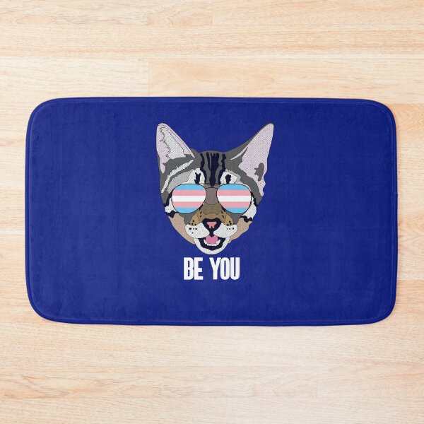 Item preview, BE YOU - Funny Cat Trans Quote designed and sold by Lightfield.