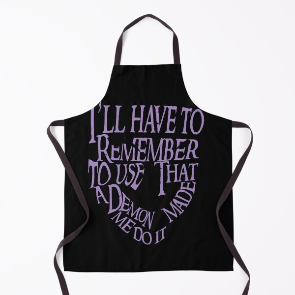 Item preview, A Demon Made Me Do It - Purple Hawke Quote, Version 2 designed and sold by Deity Of Duality.