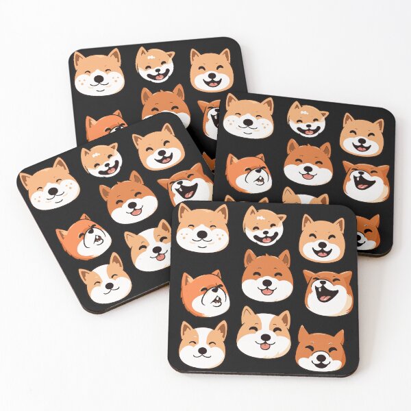 Item preview, Shiba Inu Funny Face Expressions Pack designed and sold by StickerWorlds.
