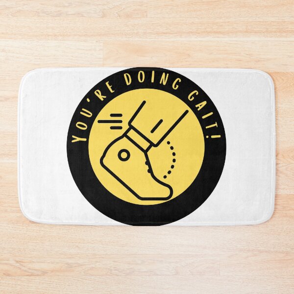 Item preview, You're doing gait! - yellow  designed and sold by jechaiyells.