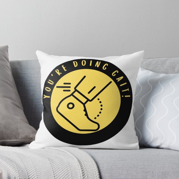 Aperçu de l'œuvre You're doing gait! - yellow créée et vendue par jechaiyells.