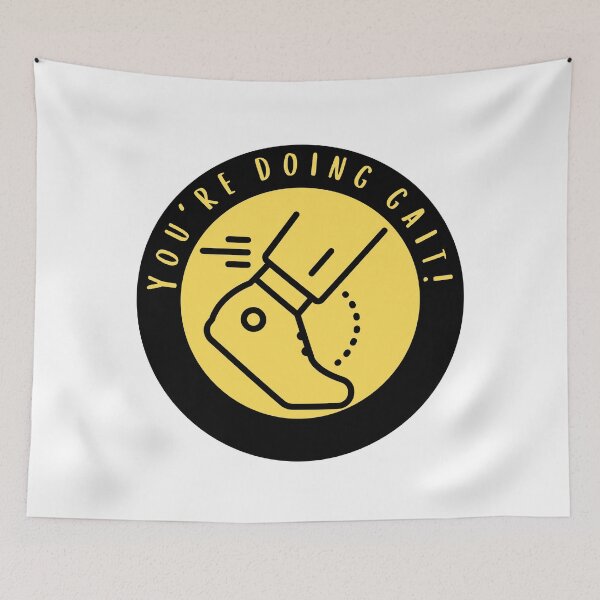 Item preview, You're doing gait! - yellow  designed and sold by jechaiyells.
