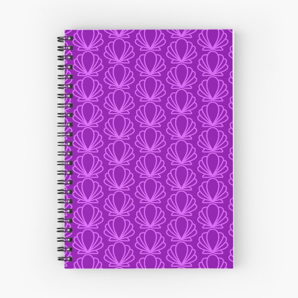 Item preview, Scallop Shell Stylised purple designed and sold by TheScraggyBeard.