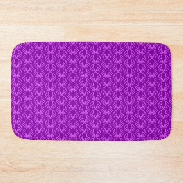 Item preview, Scallop Shell Stylised purple designed and sold by TheScraggyBeard.