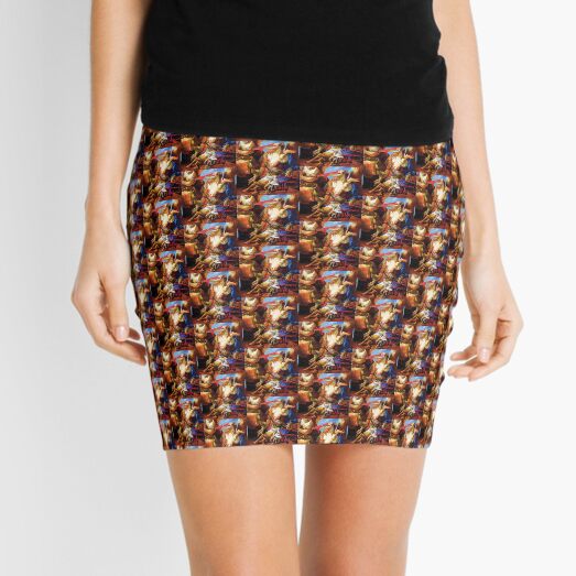 Leopard print mini outlet skirt joke