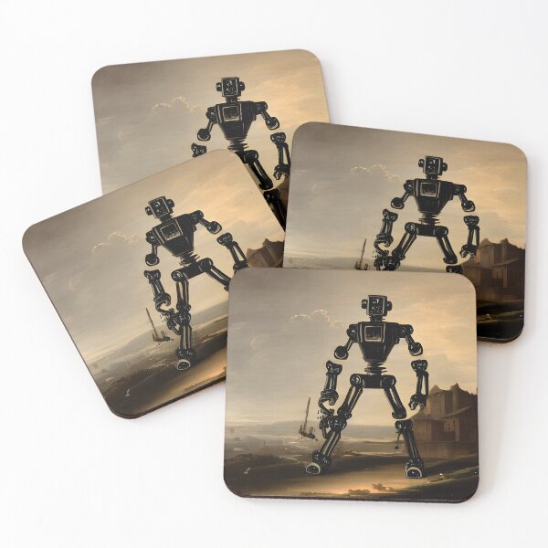 Item preview, Robot in the style of famous art. designed and sold by CRAFTER-MEDIA.
