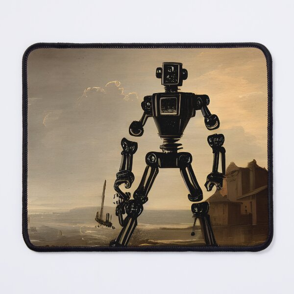 Item preview, Robot in the style of famous art. designed and sold by CRAFTER-MEDIA.