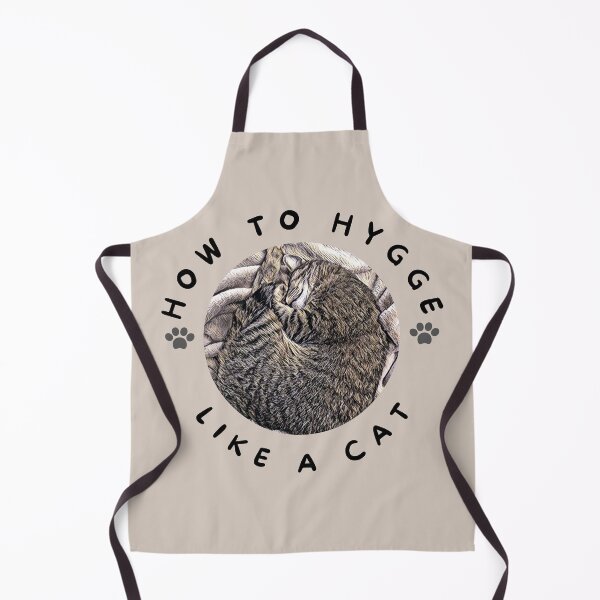 Item preview, How To Hygge Like A Cat Curled Up designed and sold by AlpacaSmokes.