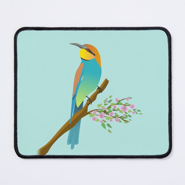 Item preview, European bee-eater illustration	 designed and sold by Bwiselizzy.