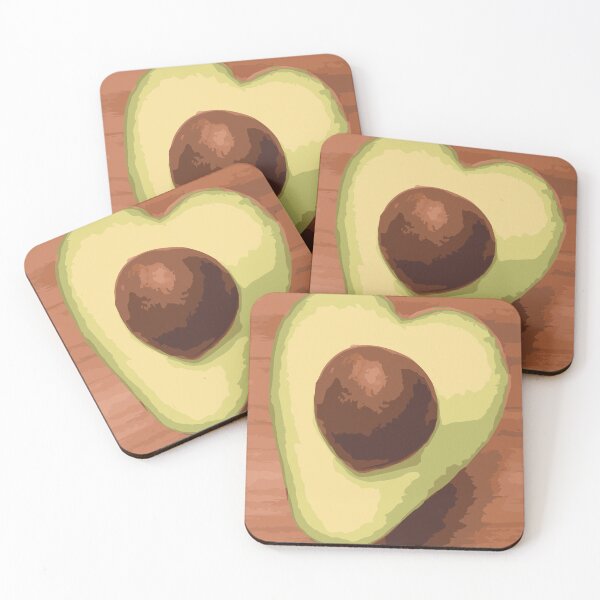 Item preview, Avocado Love- Vector Art designed and sold by Louie Warner.