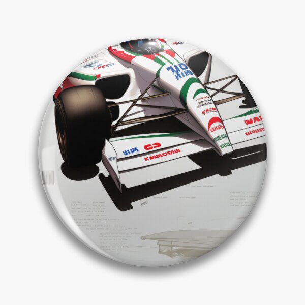 Item preview, Jacques Villeneuve 2000 BAR 002 F1 Racing Retro Poster Print designed and sold by PicTechNowArt.