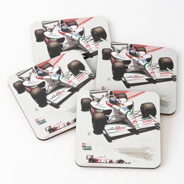 Item preview, Jacques Villeneuve 2000 BAR 002 F1 Racing Retro Poster Print designed and sold by PicTechNowArt.