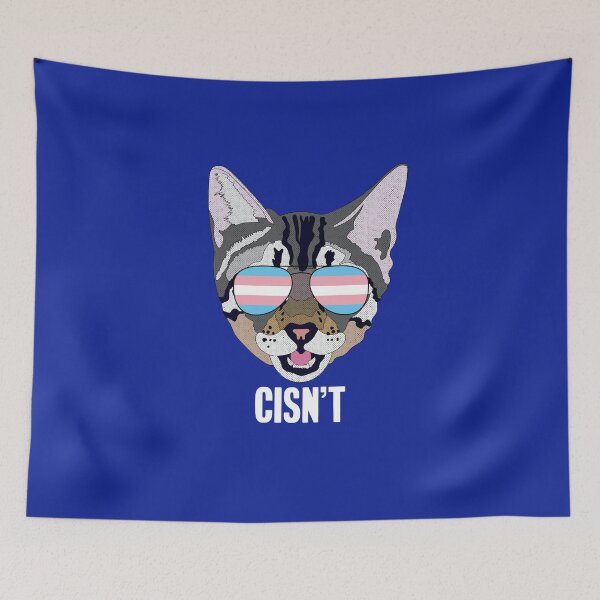 Item preview, CISN'T - Funny Cat Trans Quote designed and sold by Lightfield.