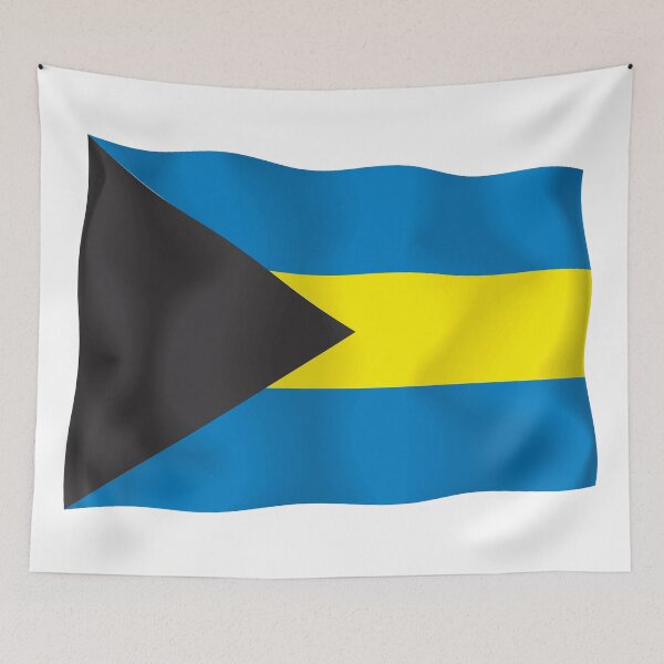 Item preview, 3D Animated Waving Flag of Bahamas designed and sold by drsaver.