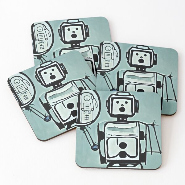 Item preview, Robot in the style of famous art. designed and sold by CRAFTER-MEDIA.