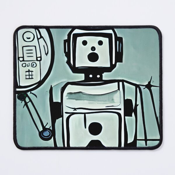 Item preview, Robot in the style of famous art. designed and sold by CRAFTER-MEDIA.