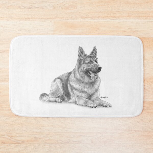 Item preview, The GSD German Shepherd Dog designed and sold by Elspeth Rose Design.