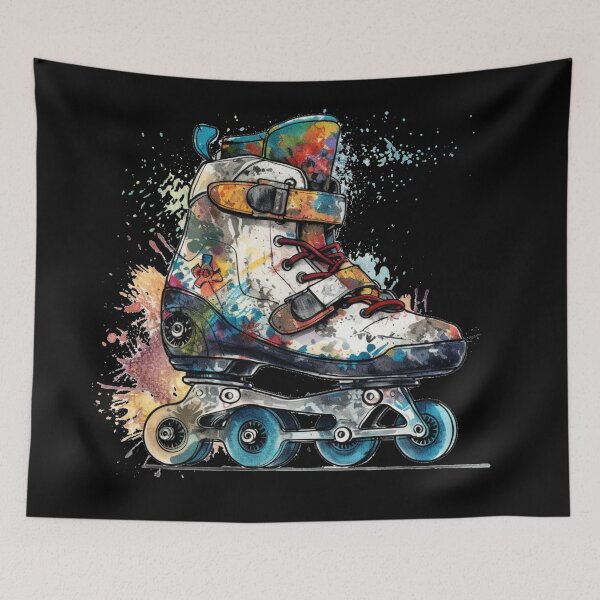 Item preview, or rollerskates inline skates art freeskating designed and sold by gut2000.