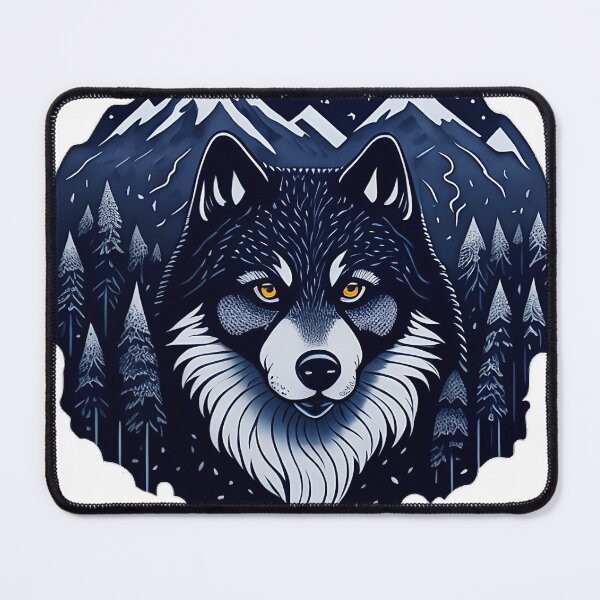 Item preview, A Svg Wolf Looking In Your Soul designed and sold by VintageVib.