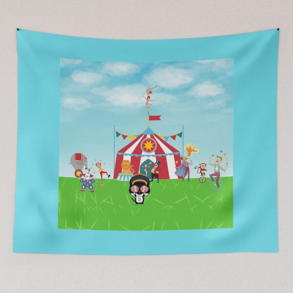 Item preview, Hippie Cat goes to the circus designed and sold by Dragonheart401.
