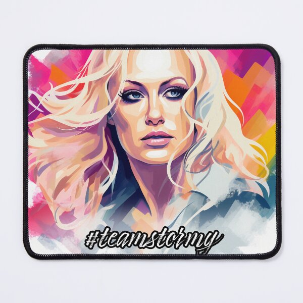 Item preview, #teamstormy: Stormy Daniels Illustration designed and sold by PrettiGreene.