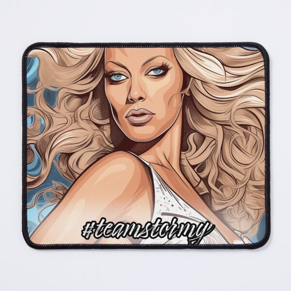 Item preview, #teamstormy: Stormy Daniels artwork designed and sold by PrettiGreene.