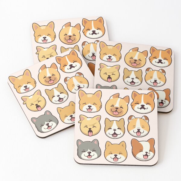 Item preview, Shiba Inu Expressions Pack designed and sold by StickerWorlds.