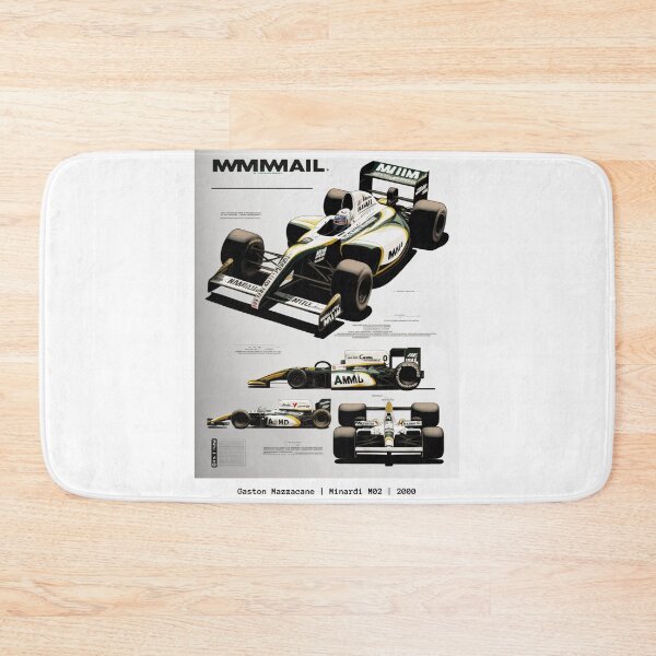 Item preview, Minardi Gaston 2000 Mazzacane Minardi M02 F1 Racing Poster Print   designed and sold by PicTechNowArt.