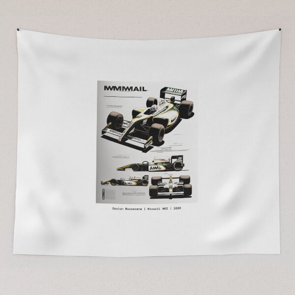 Item preview, Minardi Gaston 2000 Mazzacane Minardi M02 F1 Racing Poster Print   designed and sold by PicTechNowArt.