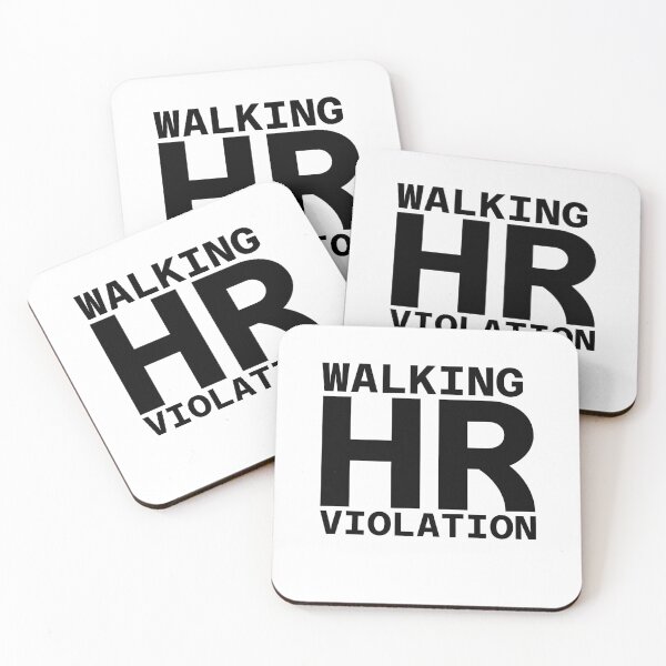 Item preview, Walking HR Violation designed and sold by WakeNBake-Tees.