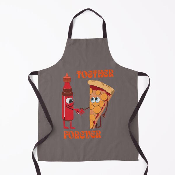 Item preview, pizza and ketchup designed and sold by Zagalo Art.