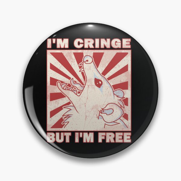 Item preview, I'm Cringe, But I'm Free - Possum designed and sold by ValentinaHramov.