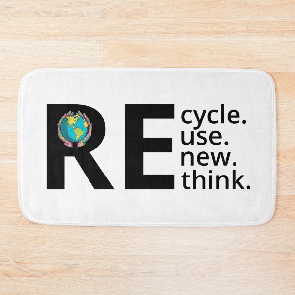 Item preview, Earth Day T-Shirt, Recycle, Reuse, Renew, Rethink designed and sold by retrotshirtsai.