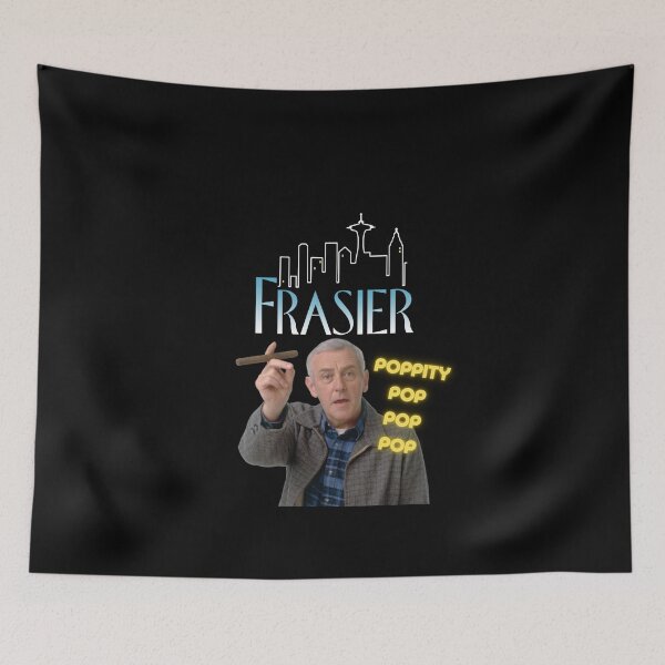 Item preview, Frasier Martin Crane Poppity Pop Tshirt designed and sold by Grizzlytees.