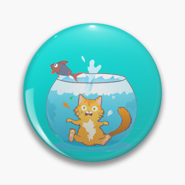 Item preview, CAT IN FISHBOWL designed and sold by MGphotoart.