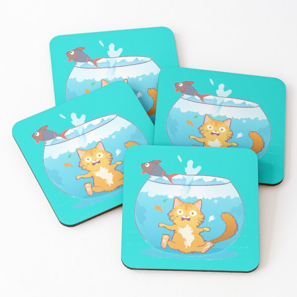 Item preview, CAT IN FISHBOWL designed and sold by MGphotoart.